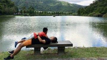 爸爸的擁抱能為孩子充電