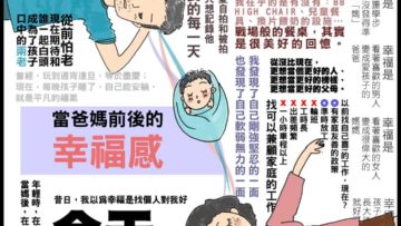 當爸媽前後的幸福感