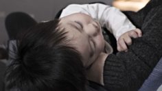 孩子發燒生病