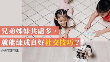 兄弟姊妹 社交能力